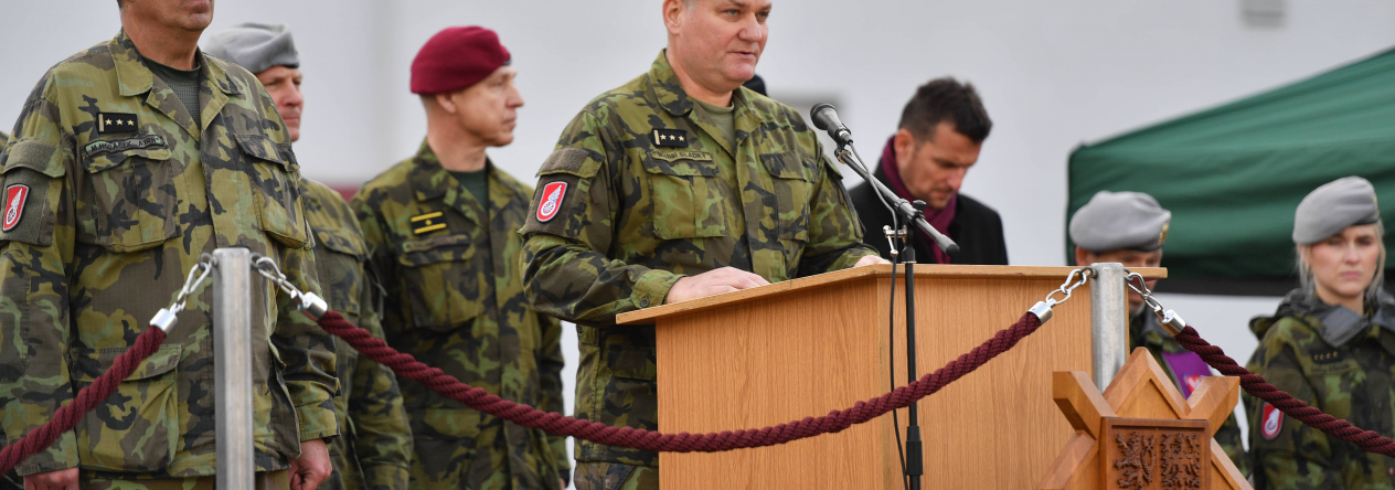 14. pluku logistické podpory nově velí plukovník Michal Sladký