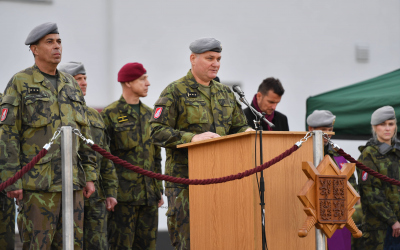 14. pluku logistické podpory nově velí plukovník Michal Sladký